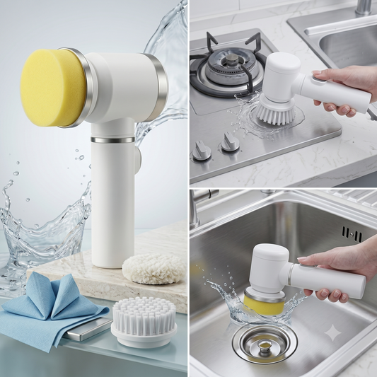 5 in 1 Magic Brush Electric Scrubber